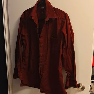 Mexx Cotton S Butchering Burgundy Shirt